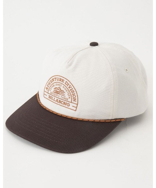 BILLABONG（ビラボン）の「BILLABONG メンズ 【A/Div.】 ADIV STRAPBACK キャップ 【2024年春夏モデル】/ビラボン帽子（キャップ・メンズ・ホワイト/ブラック・FREE）」の3枚目の写真