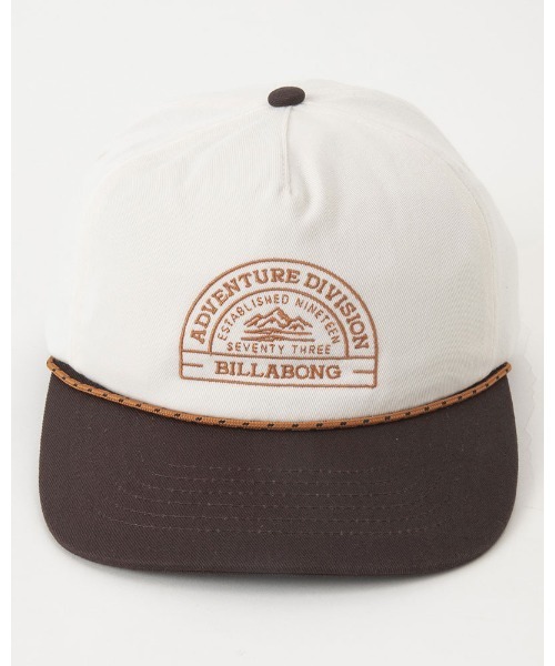 BILLABONG（ビラボン）の「BILLABONG メンズ 【A/Div.】 ADIV STRAPBACK キャップ 【2024年春夏モデル】/ビラボン帽子（キャップ・メンズ・ホワイト/ブラック・FREE）」の4枚目の写真