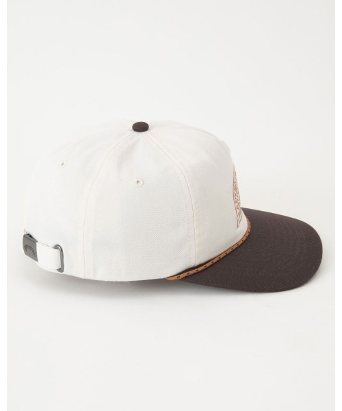 BILLABONG（ビラボン）の「BILLABONG メンズ 【A/Div.】 ADIV STRAPBACK キャップ 【2024年春夏モデル】/ビラボン帽子（キャップ・メンズ・ホワイト/ブラック・FREE）」の7枚目の写真