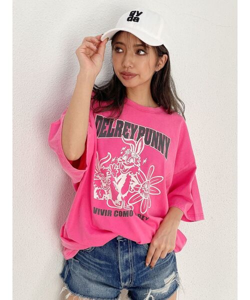 GYDA(ジェイダ)の「Square gyda embroideryキャップ(キャップ・レディース・オフホワイト/レッド/ブラック・FREE)」の10枚目の写真