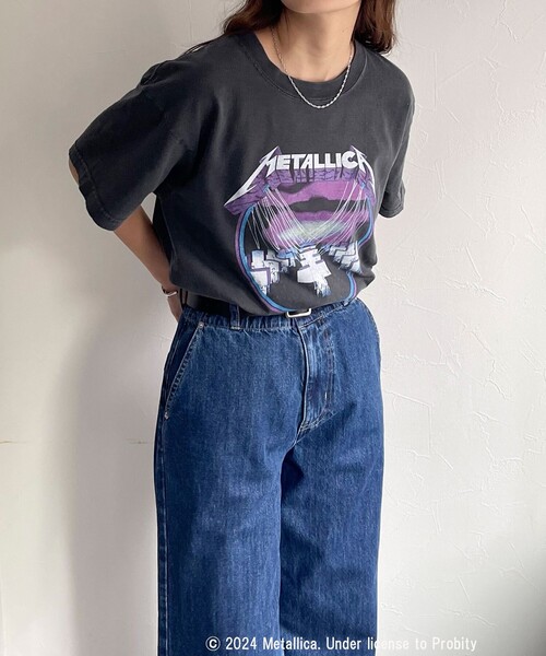 GOOD ROCK SPEED(グッドロックスピード)の「【GOOD ROCK SPEED/グッドロックスピード】BANDプリント半袖シャツ(Tシャツ/カットソー・レディース・ブラック系その他3/ブラック系その他2/チャコールグレー/ブラック系その他・FREE)」の13枚目の写真
