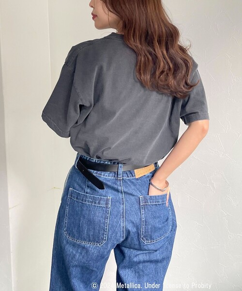 GOOD ROCK SPEED(グッドロックスピード)の「【GOOD ROCK SPEED/グッドロックスピード】BANDプリント半袖シャツ(Tシャツ/カットソー・レディース・ブラック系その他3/ブラック系その他2/チャコールグレー/ブラック系その他・FREE)」の16枚目の写真