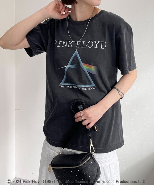 GOOD ROCK SPEED(グッドロックスピード)の「【GOOD ROCK SPEED/グッドロックスピード】BANDプリント半袖シャツ(Tシャツ/カットソー・レディース・ブラック系その他3/ブラック系その他2/チャコールグレー/ブラック系その他・FREE)」の21枚目の写真