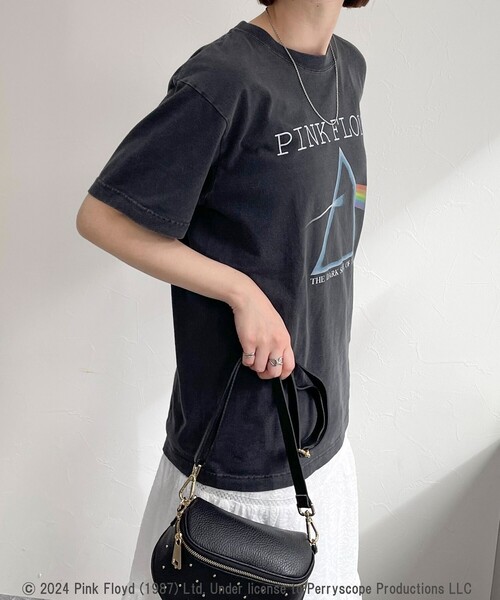 GOOD ROCK SPEED(グッドロックスピード)の「【GOOD ROCK SPEED/グッドロックスピード】BANDプリント半袖シャツ(Tシャツ/カットソー・レディース・ブラック系その他3/ブラック系その他2/チャコールグレー/ブラック系その他・FREE)」の22枚目の写真