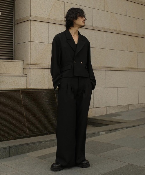 West Side Modern Short Double Breasted Jacket/ウエストサイド