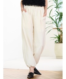 ソフトジョーゼットドロストパンツ