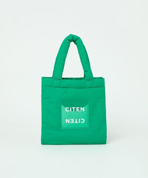 CITEN（シテン）の「＜CITEN＞パデッド クリア ロゴ トート S（トートバッグ・レディース・ホワイト/オレンジ/グレー/ブラック/オリーブ/シルバー/ライトブルー/ワインレッド/ライトグレー/コバルトブルー/イエロー/レッド/ライトピンク/ケリーグリーン・FREE）」の19枚目の写真