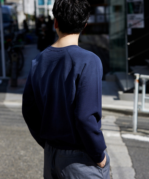JOURNAL STANDARD relume(ジャーナルスタンダード レリューム)の「CALIFORNIA スマイリーフェイス クルーネックスウェット(スウェット・メンズ・ダークブルー/チョコ/ブラック系その他・LARGE/MEDIUM)」の16枚目の写真