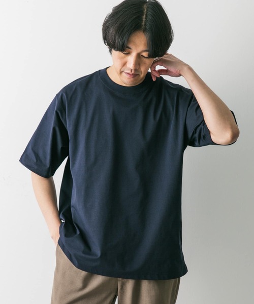 URBAN RESEARCH DOORS（アーバンリサーチドアーズ）の「『Sサイズ/WEB限定』『吸水速乾/接触冷感/イージーケア』クイックドライ ショートスリーブT（Tシャツ/カットソー・メンズ・ブラック/ライトグレー/ブルー系その他/モカ/ホワイト/ネイビー/チャコールグレー・SMALL/X-LARGE/LARGE/MEDIUM）」の10枚目の写真