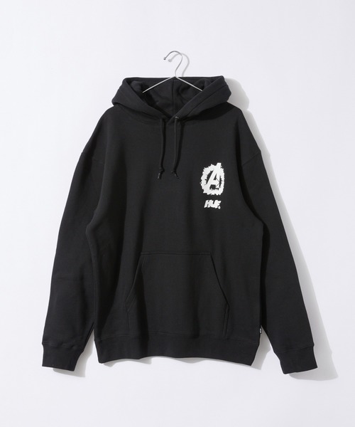 HUF(ハフ)の「HUF COSMIC ASSEMBLAGE P/O HOODIE ハフ コズミック アッセンブリ パーカー(パーカー・メンズ・ブラック・SMALL/MEDIUM/X-LARGE/LARGE)」の15枚目の写真