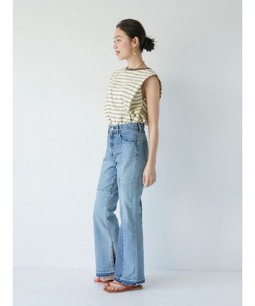 MILLER(ミラー)の「Miller別注 ショルダータックタンクトップ(Tシャツ/カットソー・レディース・ブルー/イエロー/ブラウン・FREE)」の20枚目の写真
