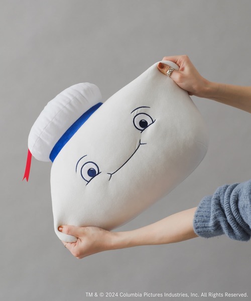 BIRTHDAY BAR（バースデイバー）の「【GHOSTBUSTERS】ミニマシュマロマン モチモチフェイスクッション（クッション/クッションカバー・レディース・ホワイト・フリー）」の19枚目の写真