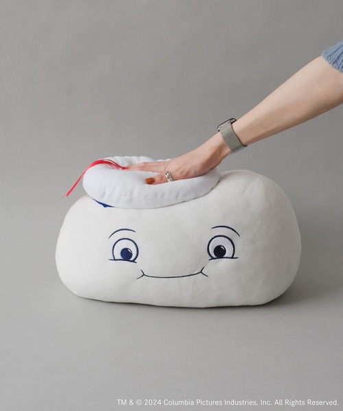 BIRTHDAY BAR（バースデイバー）の「【GHOSTBUSTERS】ミニマシュマロマン モチモチフェイスクッション（クッション/クッションカバー・レディース・ホワイト・フリー）」の17枚目の写真