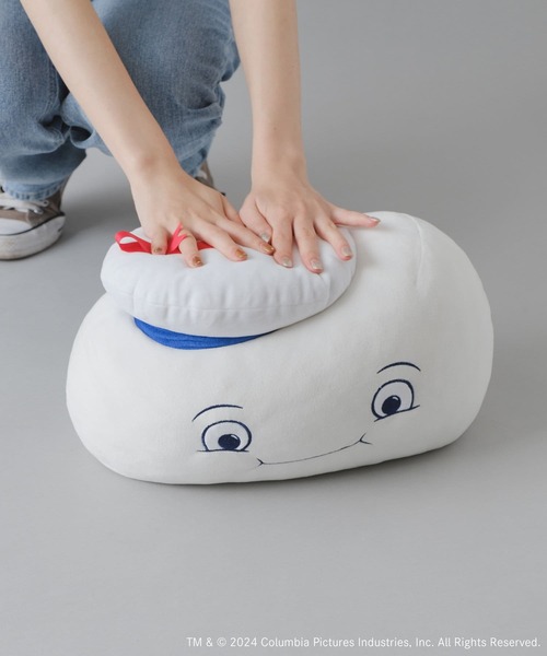 BIRTHDAY BAR（バースデイバー）の「【GHOSTBUSTERS】ミニマシュマロマン モチモチフェイスクッション（クッション/クッションカバー・レディース・ホワイト・フリー）」の11枚目の写真