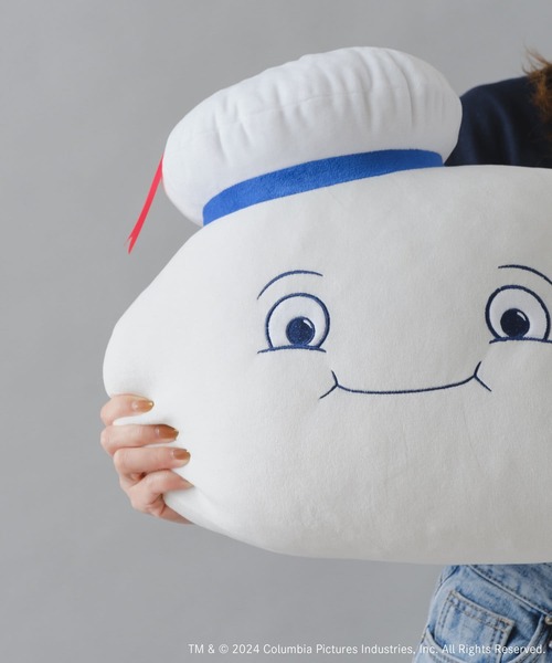 BIRTHDAY BAR（バースデイバー）の「【GHOSTBUSTERS】ミニマシュマロマン モチモチフェイスクッション（クッション/クッションカバー・レディース・ホワイト・フリー）」の10枚目の写真