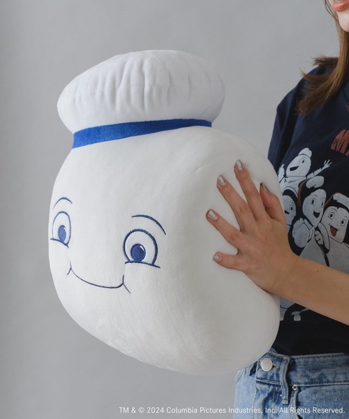 BIRTHDAY BAR（バースデイバー）の「【GHOSTBUSTERS】ミニマシュマロマン モチモチフェイスクッション（クッション/クッションカバー・レディース・ホワイト・フリー）」の9枚目の写真