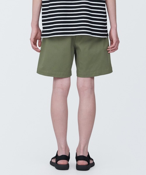 無印良品ショートパンツ 無印良品 パンツ 紳士 ストレッチチノショートパンツ メンズ