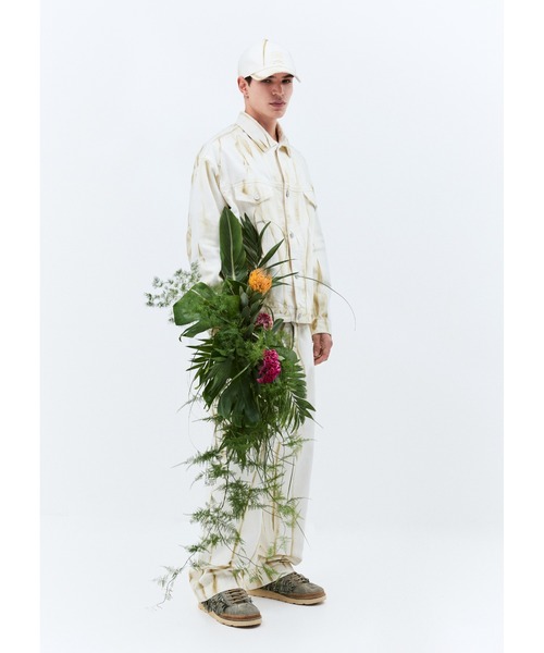 EMPORIO ARMANI(エンポリオアルマーニ)の「【エンポリオ アルマーニ】Emporio Armani Sustainability Values Capsule Collection ブルゾン オーガニックドリル ストリーク(ブルゾン・メンズ・ホワイト系その他・46/48/50)」の7枚目の写真