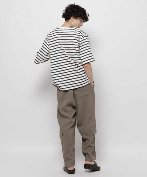 niko and...（ニコアンド）の「ヨウリュウスソポケカーゴパンツ（カーゴパンツ・メンズ・ベージュ/ネイビー・MEDIUM/LARGE）」の10枚目の写真