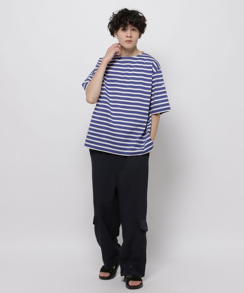 niko and...（ニコアンド）の「ヨウリュウスソポケカーゴパンツ（カーゴパンツ・メンズ・ベージュ/ネイビー・MEDIUM/LARGE）」の13枚目の写真