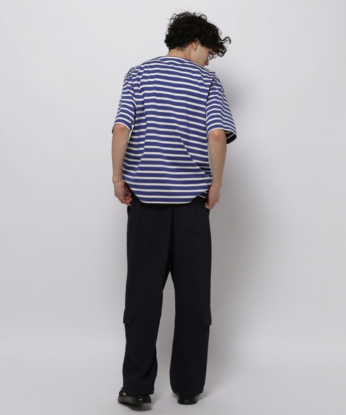 niko and...（ニコアンド）の「ヨウリュウスソポケカーゴパンツ（カーゴパンツ・メンズ・ベージュ/ネイビー・MEDIUM/LARGE）」の14枚目の写真