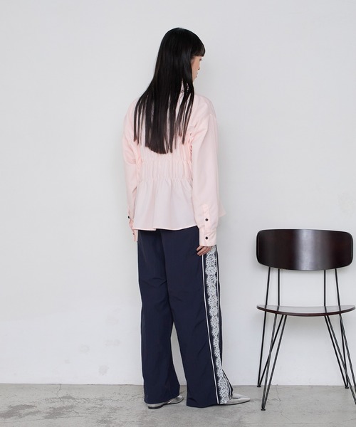 forksy.】レースシアーライントラックパンツ（その他パンツ）｜forksy