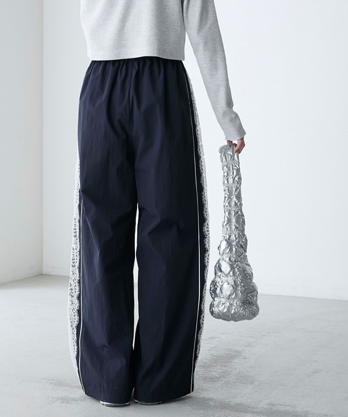 forksy.】レースシアーライントラックパンツ forksy.│MONO-MART