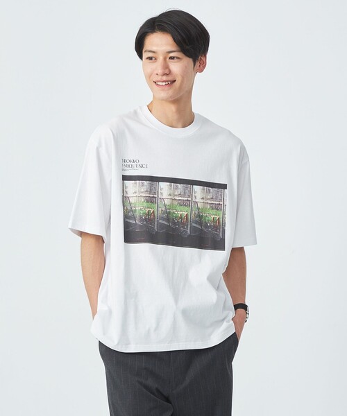 ランバン パームプリントTシャツ グリーン 5.6オンス ヘビーウェイトTシャツ | メンズ | 1枚 | 00085-CVT