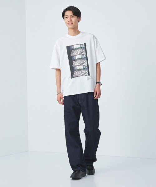 green label relaxing（グリーンレーベルリラクシング）の「【別注】＜TOKYO SEQUENCE×FRUIT OF THE LOOM＞GLR プリントTシャツ（Tシャツ/カットソー・メンズ・ホワイト/その他2/その他3/その他1・M/XL/L）」の5枚目の写真