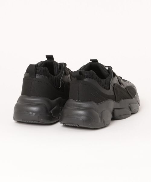 BENDER TOKYO（ベンダートウキョウ）の「コリアン アグリシューズ 厚底 ダッドスニーカー（スニーカー・メンズ・ブラック/ホワイト・25/26/27）」の3枚目の写真