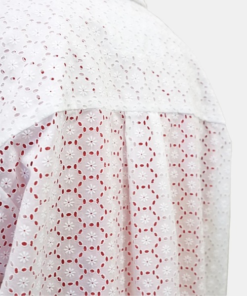 カミエルフォートヘンス　OVERLAP BIG SHIRT BRODERY CAMIEL FORTGENS（カミエル フォートへンス）の「【CAMIEL