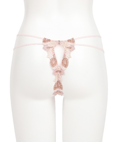 レーシーフェザー エンブレース Tバック（ショーツ）｜RAVIJOUR