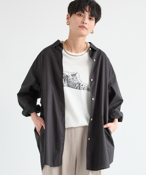 BARNYARDSTORM - バンヤードストーム コーデュロイロングシャツ セール】BARNYARDSTORM / コーデュロイワイドシルエットシャツ