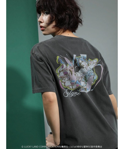 ジョジョの奇妙な冒険(ジョジョノキミョウナボウケン)の「■Jolyne グラフィックptT(Tシャツ/カットソー・レディース・ブラック・FREE)」の6枚目の写真