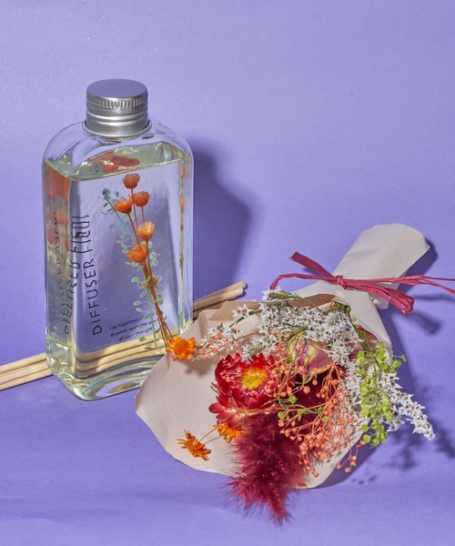 セール】IN FULL BLOOM ディフューザー＆ドライフラワーセット（ルーム