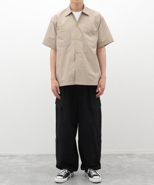 BAMBOO SHOOTS（バンブーシュート）の「BAMBOO SHOOTS / バンブーシュート S/S OPEN COLLOR SH（シャツ/ブラウス・メンズ・ベージュ/ネイビー/グレー/カーキ・MEDIUM/LARGE）」の20枚目の写真