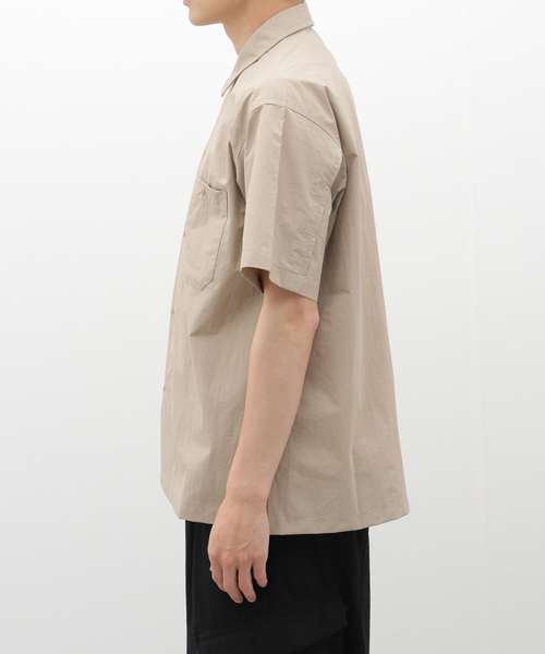 BAMBOO SHOOTS（バンブーシュート）の「BAMBOO SHOOTS / バンブーシュート S/S OPEN COLLOR SH（シャツ/ブラウス・メンズ・ベージュ/ネイビー/グレー/カーキ・MEDIUM/LARGE）」の18枚目の写真