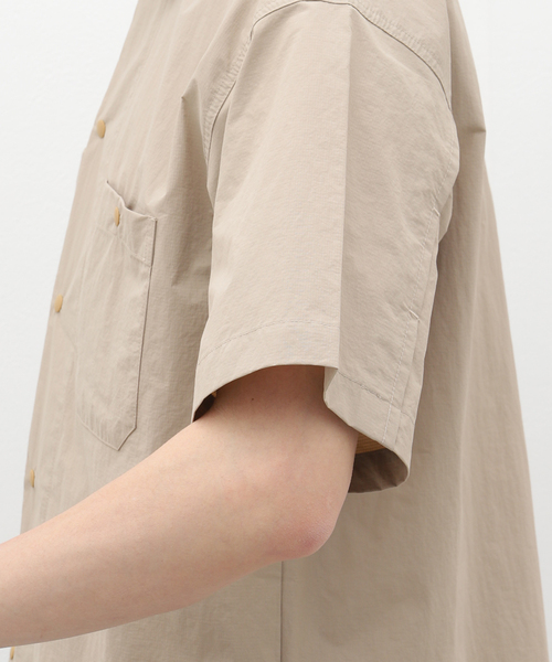 BAMBOO SHOOTS（バンブーシュート）の「BAMBOO SHOOTS / バンブーシュート S/S OPEN COLLOR SH（シャツ/ブラウス・メンズ・ベージュ/ネイビー/グレー/カーキ・MEDIUM/LARGE）」の13枚目の写真