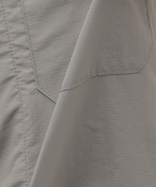 BAMBOO SHOOTS（バンブーシュート）の「BAMBOO SHOOTS / バンブーシュート S/S OPEN COLLOR SH（シャツ/ブラウス・メンズ・ベージュ/ネイビー/グレー/カーキ・MEDIUM/LARGE）」の7枚目の写真