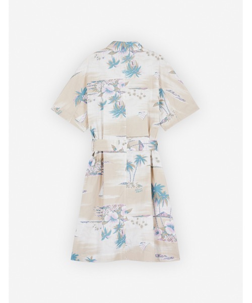 Maison Kitsune（メゾンキツネ）の「SHORT SLEEVE DRESS（シャツワンピース・レディース・ベージュ系その他・34/36）」の6枚目の写真