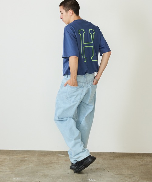 HUF(ハフ)の「HUF/ハフ HUF SET H S/S TEE 半袖Tシャツ(Tシャツ/カットソー・メンズ・ネイビー/ホワイト/ブラック・L/M/XL)」の21枚目の写真