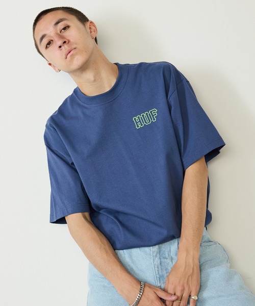 HUF(ハフ)の「HUF/ハフ HUF SET H S/S TEE 半袖Tシャツ(Tシャツ/カットソー・メンズ・ネイビー/ホワイト/ブラック・L/M/XL)」の18枚目の写真