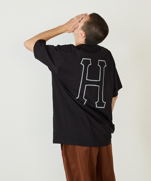 HUF(ハフ)の「HUF/ハフ HUF SET H S/S TEE 半袖Tシャツ(Tシャツ/カットソー・メンズ・ネイビー/ホワイト/ブラック・L/M/XL)」の13枚目の写真