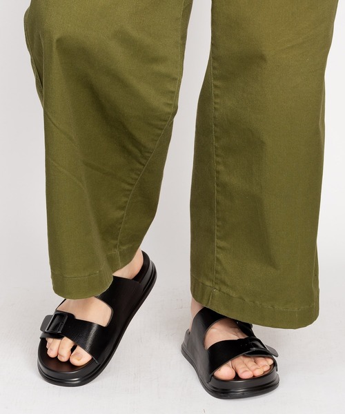 SVEC（シュベック）の「ダブルベルト コンフォートサンダル（サンダル・メンズ・ブラック/ブラック系その他3/ブラック系その他・41/42/43/44/40/39/38）」の11枚目の写真