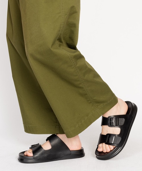 SVEC（シュベック）の「ダブルベルト コンフォートサンダル（サンダル・メンズ・ブラック/ブラック系その他3/ブラック系その他・41/42/43/44/40/39/38）」の21枚目の写真