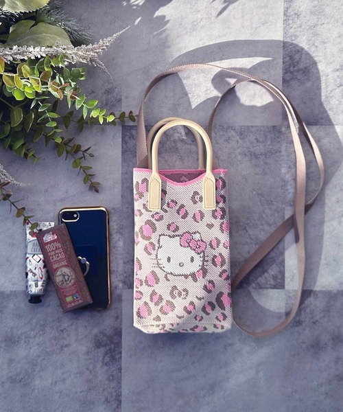 sanrio(サンリオ)の「ルートート/IP.BRシリコンハンドルSanrio-A(ショルダーバッグ・レディース・ブラック系その他/ピンク系その他・FREE)」の2枚目の写真