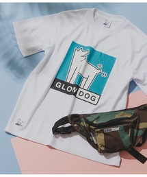 GLOW DOG（グロウドッグ）の「【GLOW DOG/グロウドッグ】DOGロゴ プリント KIDSTシャツ（Tシャツ/カットソー・キッズ）」