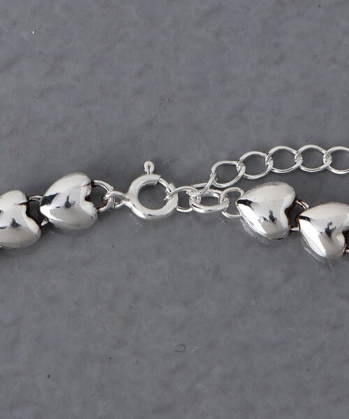 新品未使用　クイップクイエント　シルバーハートネックレス quip queint（クイップクエイント）の「<quip queint> ハートモチーフ