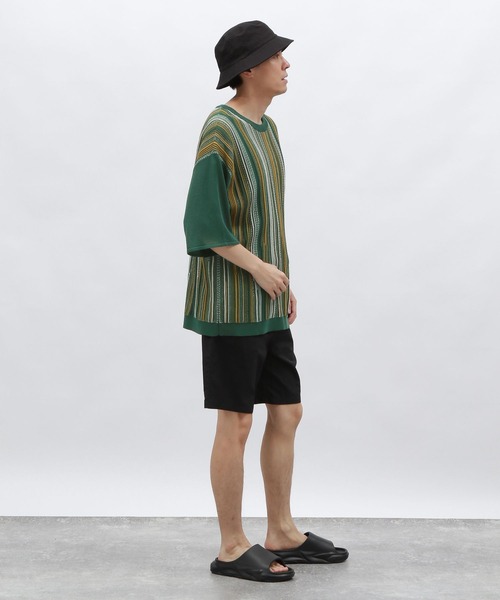 LAKOLE(ラコレ)の「3DニットTシャツ / 127459(ニット/セーター・メンズ・ブラック/グリーン/サンドグレー・MEDIUM/LARGE)」の15枚目の写真