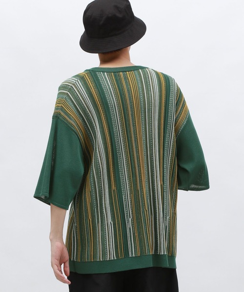 LAKOLE(ラコレ)の「3DニットTシャツ / 127459(ニット/セーター・メンズ・ブラック/グリーン/サンドグレー・MEDIUM/LARGE)」の18枚目の写真